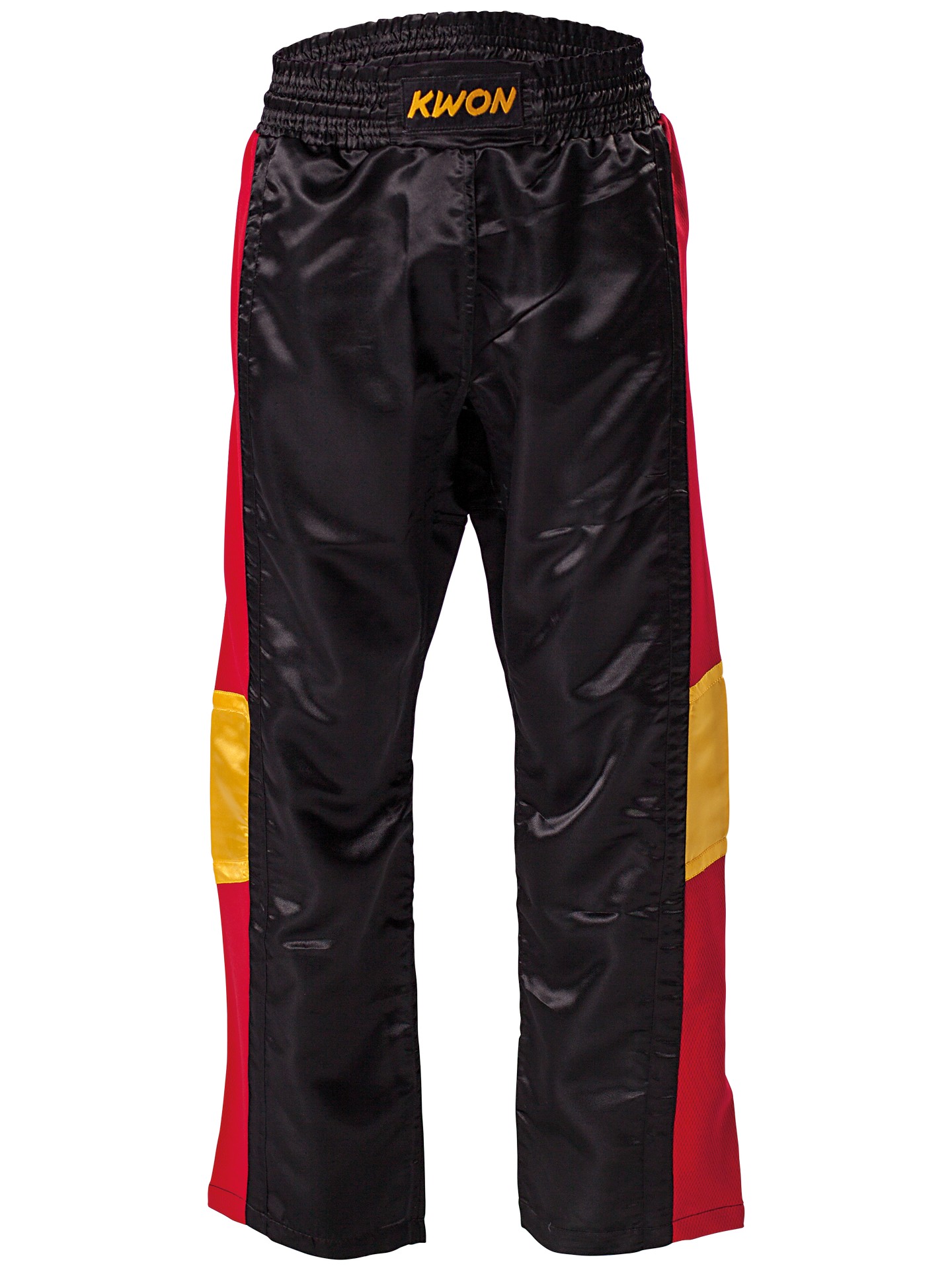 Kickboxanzug Nation schwarz/rot/gold