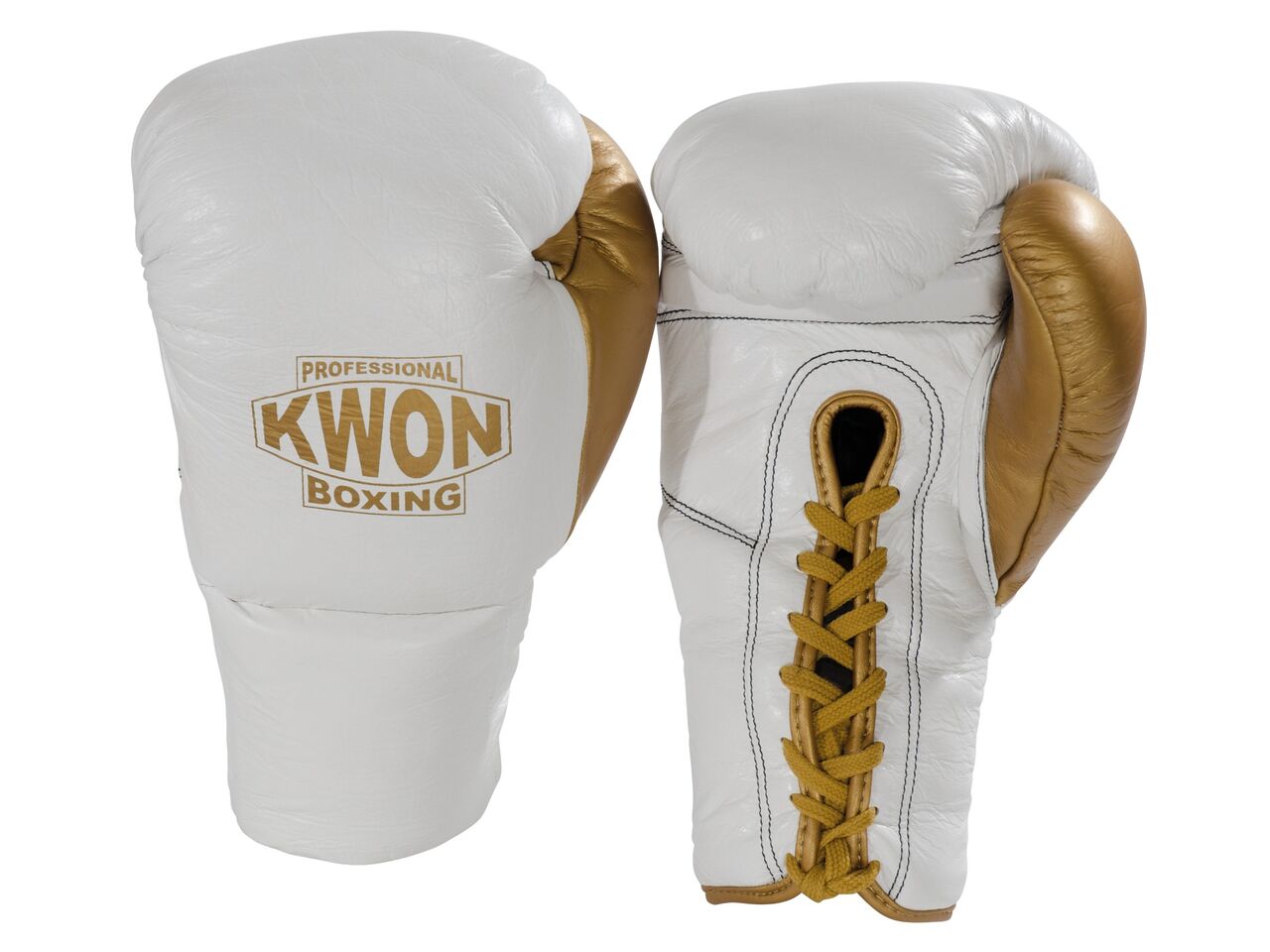 Boxhandschuhe Leder mit Schnürung