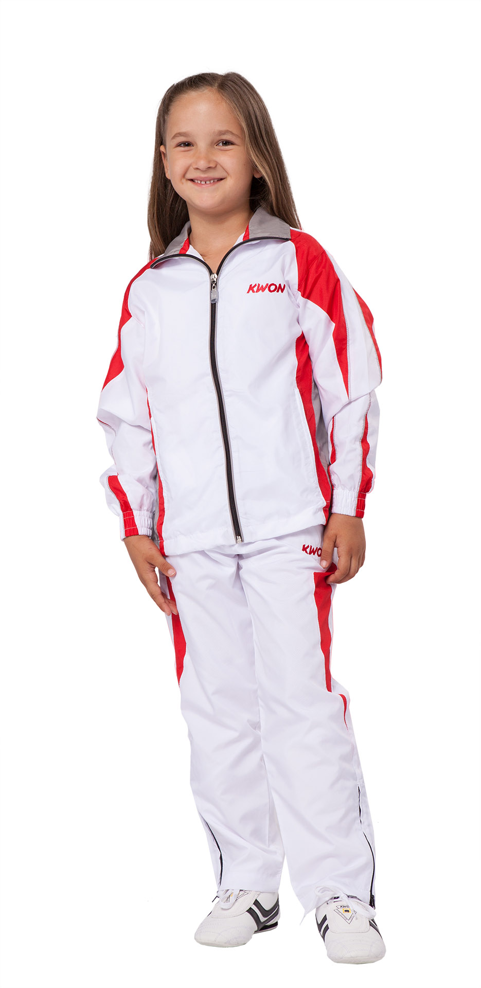 Trainingsanzug Performance Micro weiß