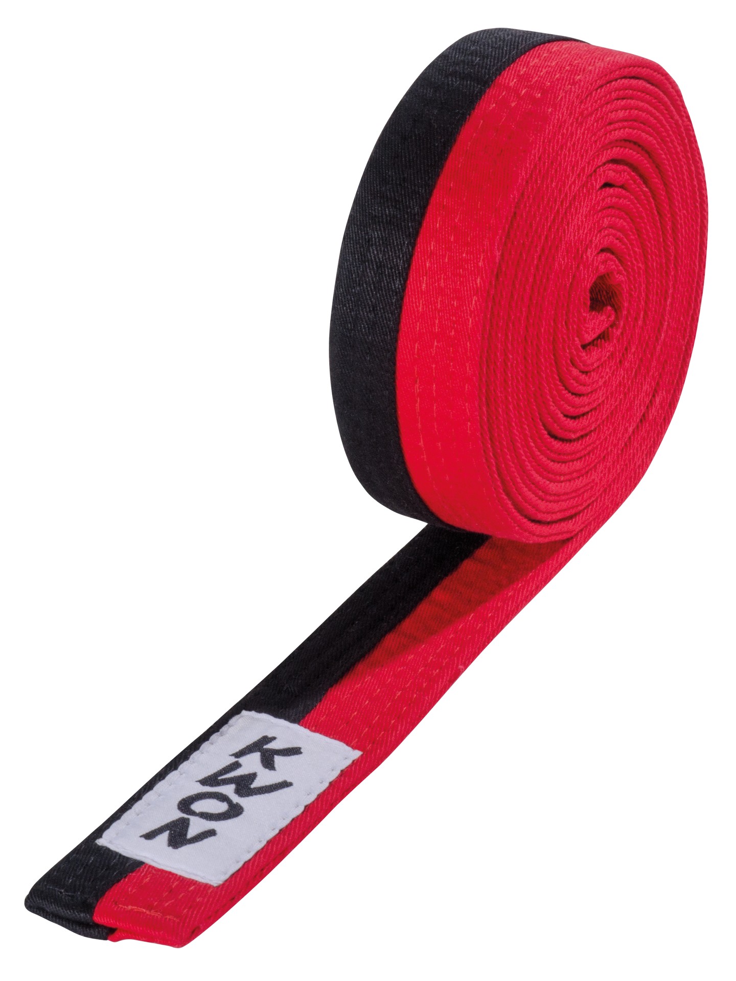Budo-Gürtel Poomsae schwarz/rot