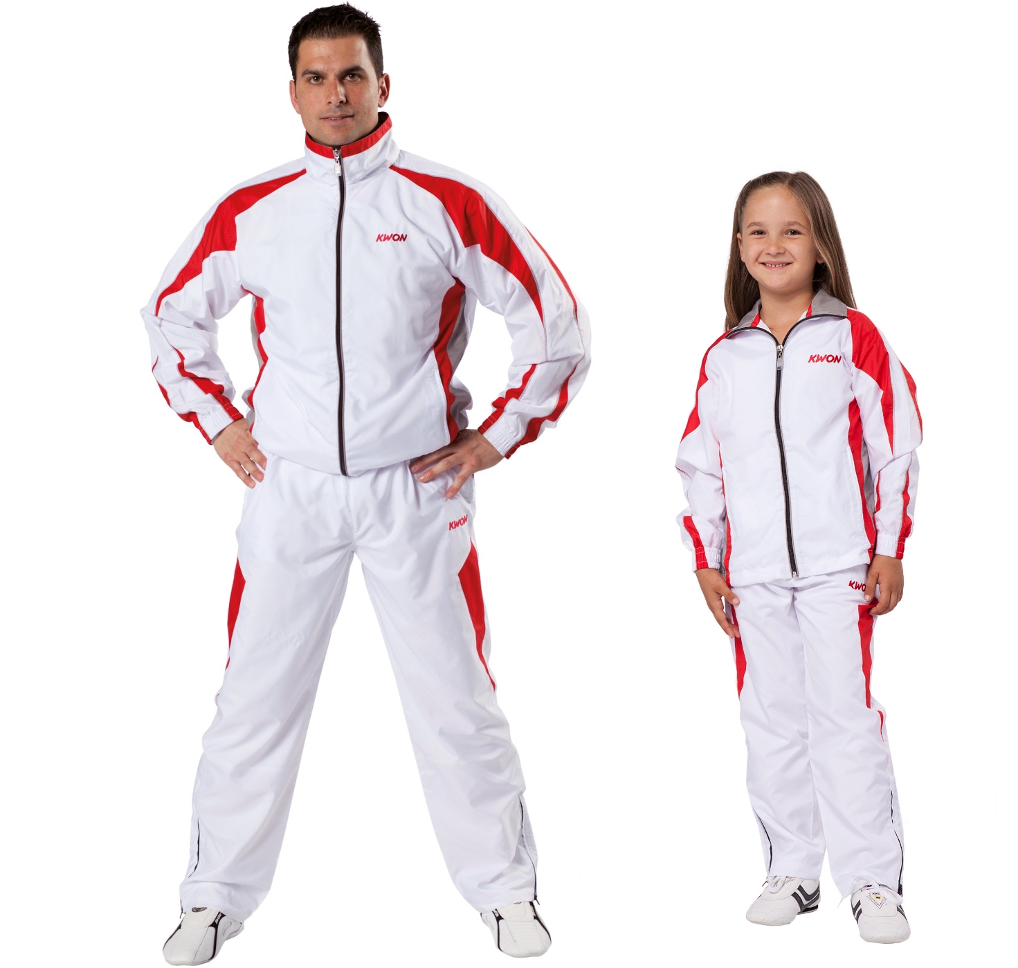 Trainingsanzug Performance Micro weiß