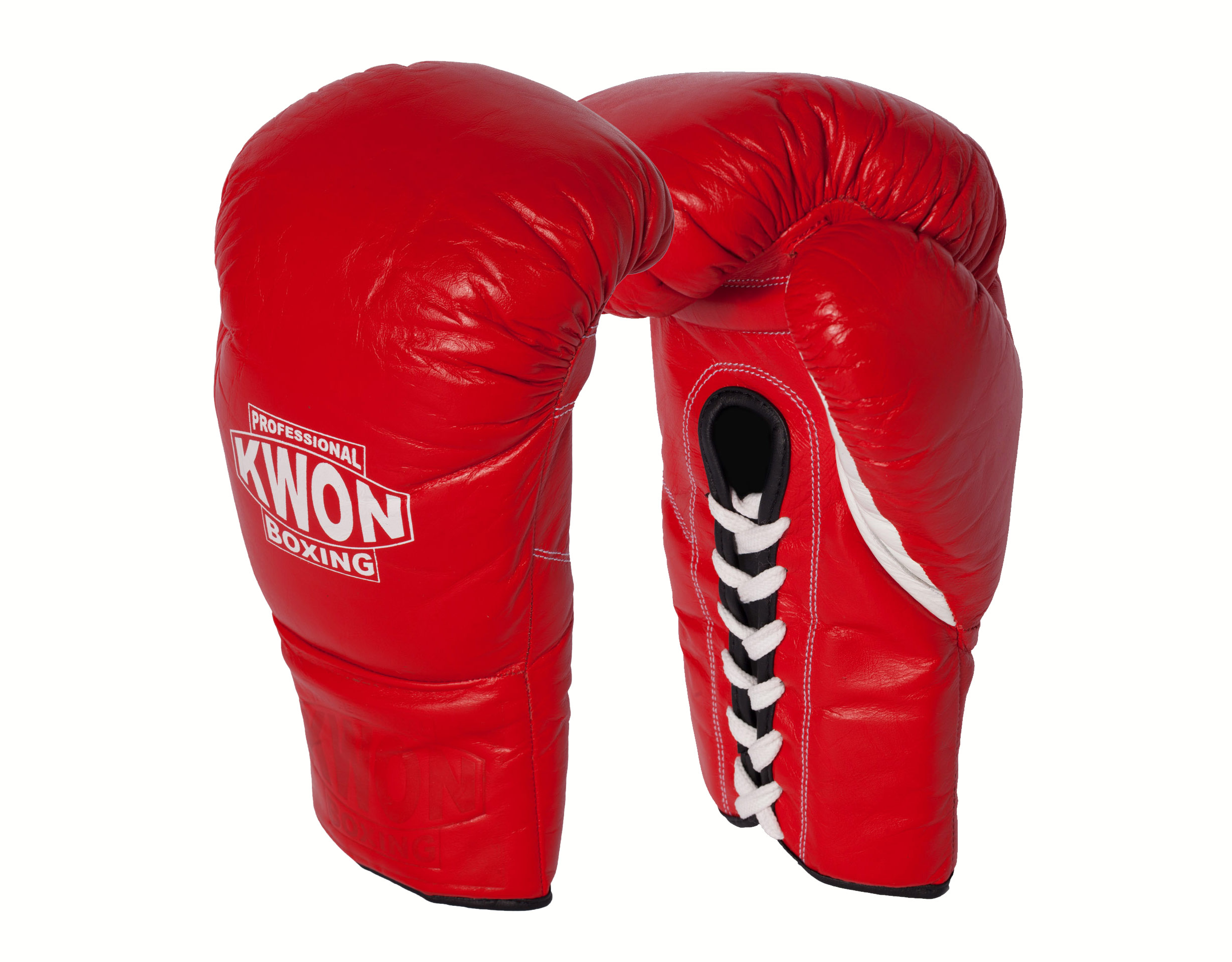 Boxhandschuhe Leder mit Schnürung