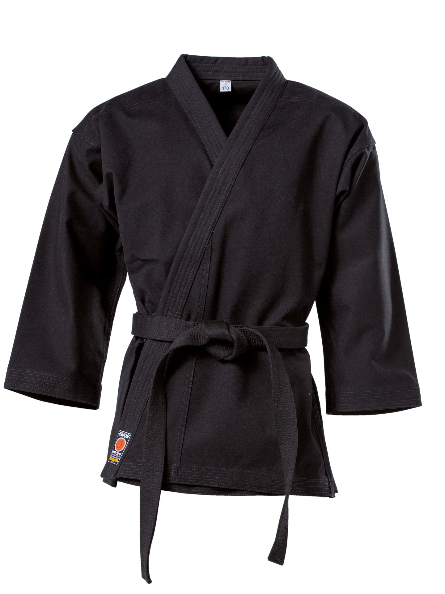 Karatejacke Traditional schwarz 8 oz