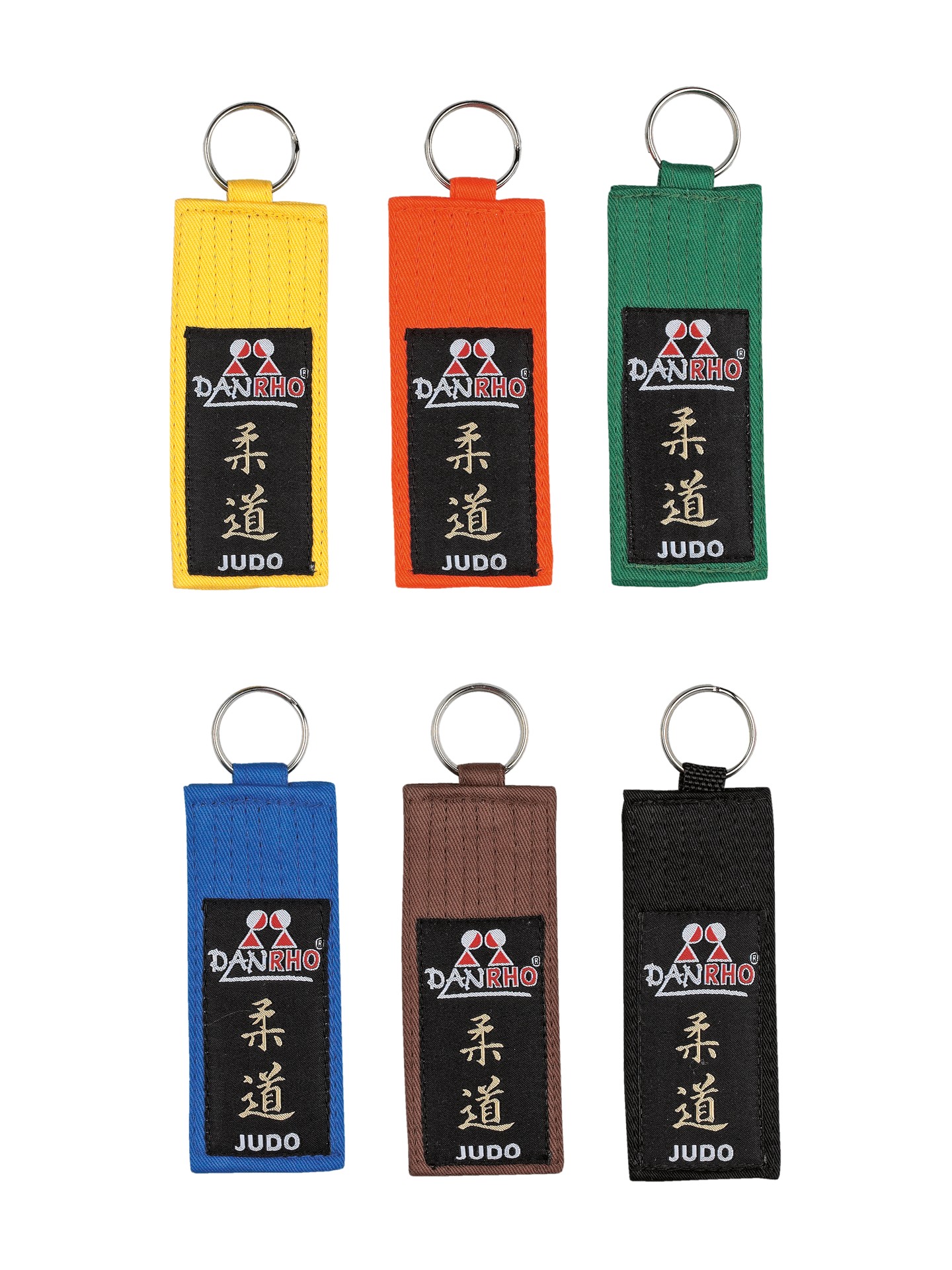 Schlüsselanhänger Kyu-Grade JUDOFarbe: schwarz