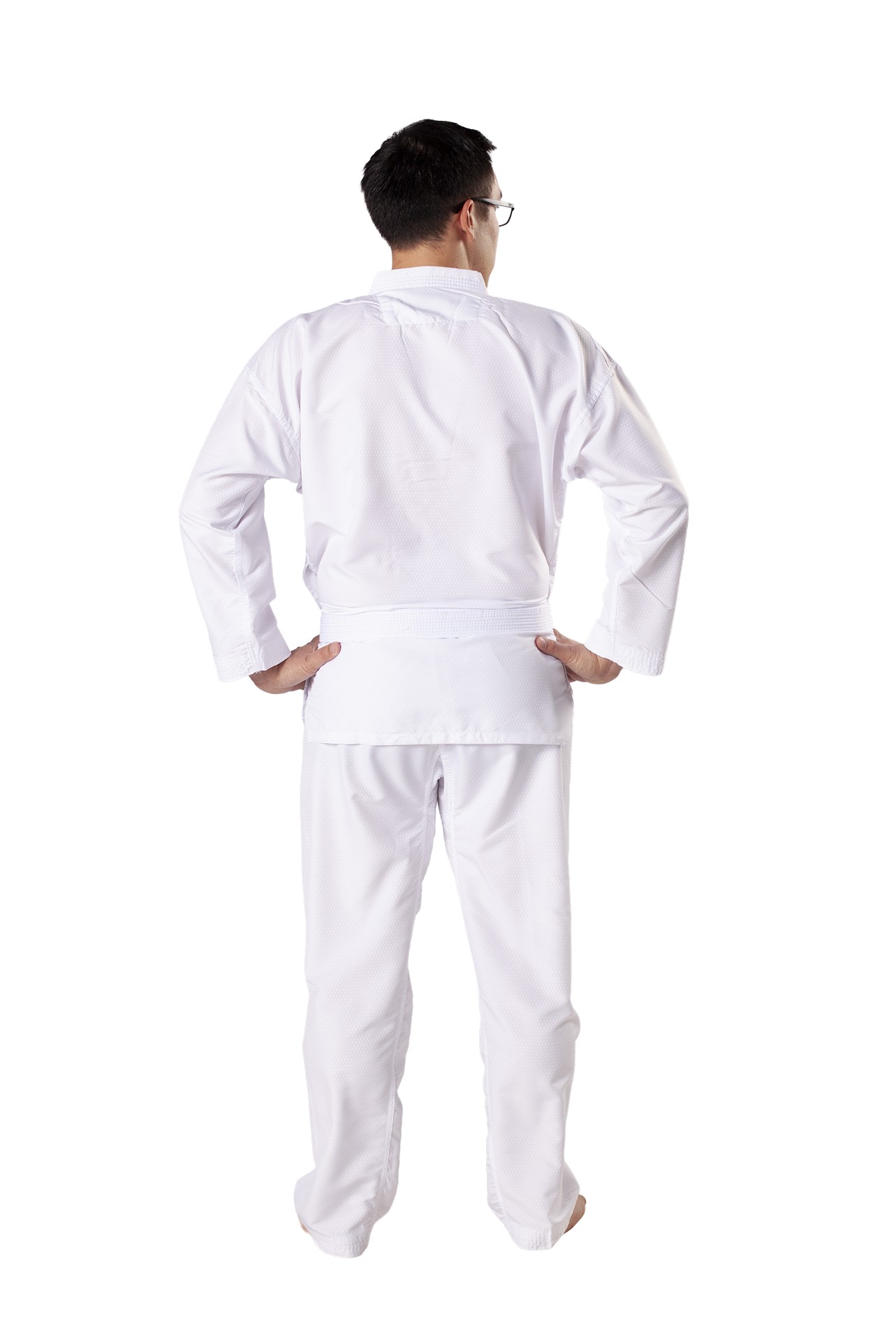 Taekwondo Anzug Fightlite weißes Revers
