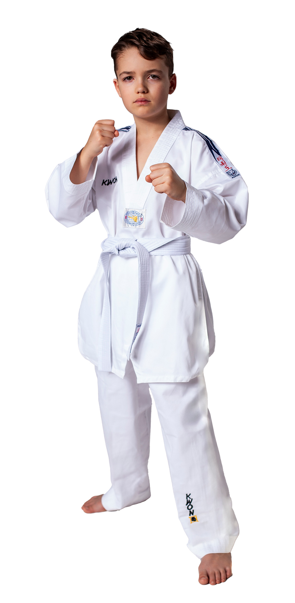 Taekwondo Anzug Blue Tiger