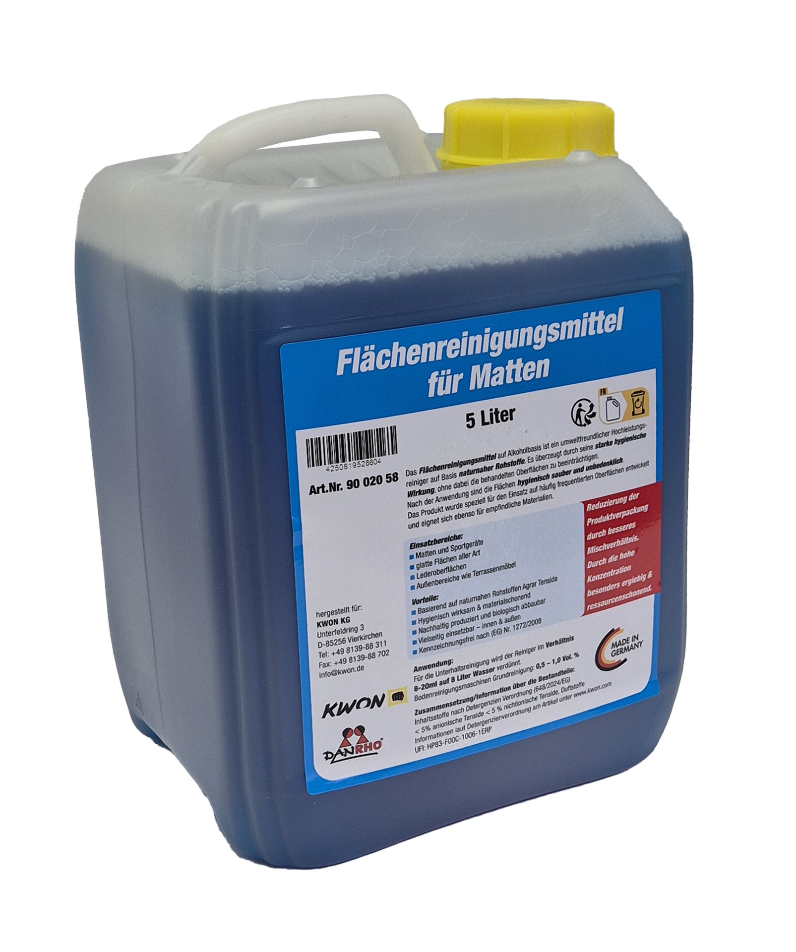 Flächenreiniger für Matten 5 Liter