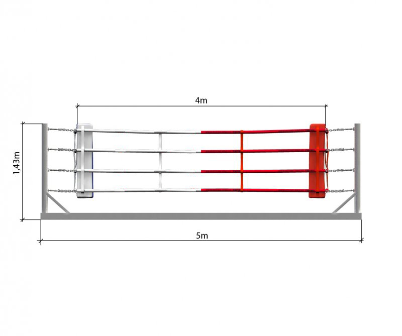 Boxring 5 x 5 m