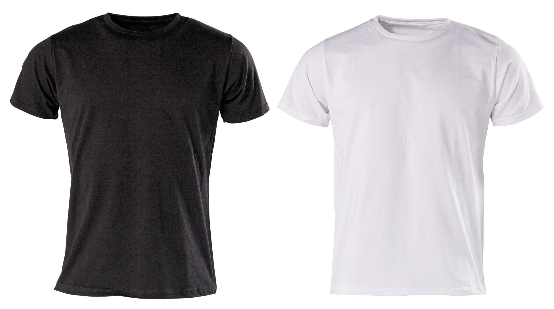 T-Shirt schmal weiß oder schwarz