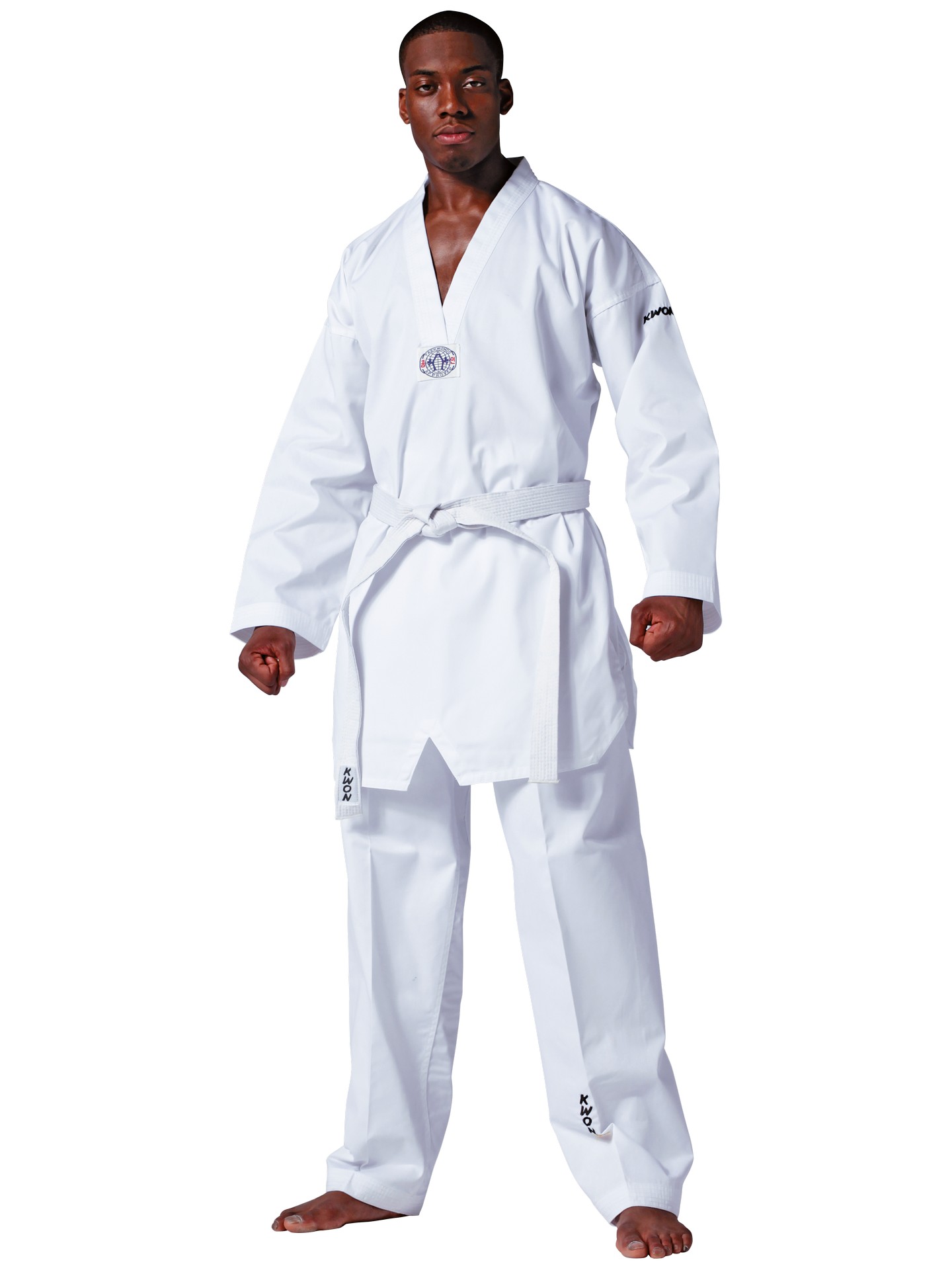 Taekwondo Anzug Hadan Plus weißes Revers