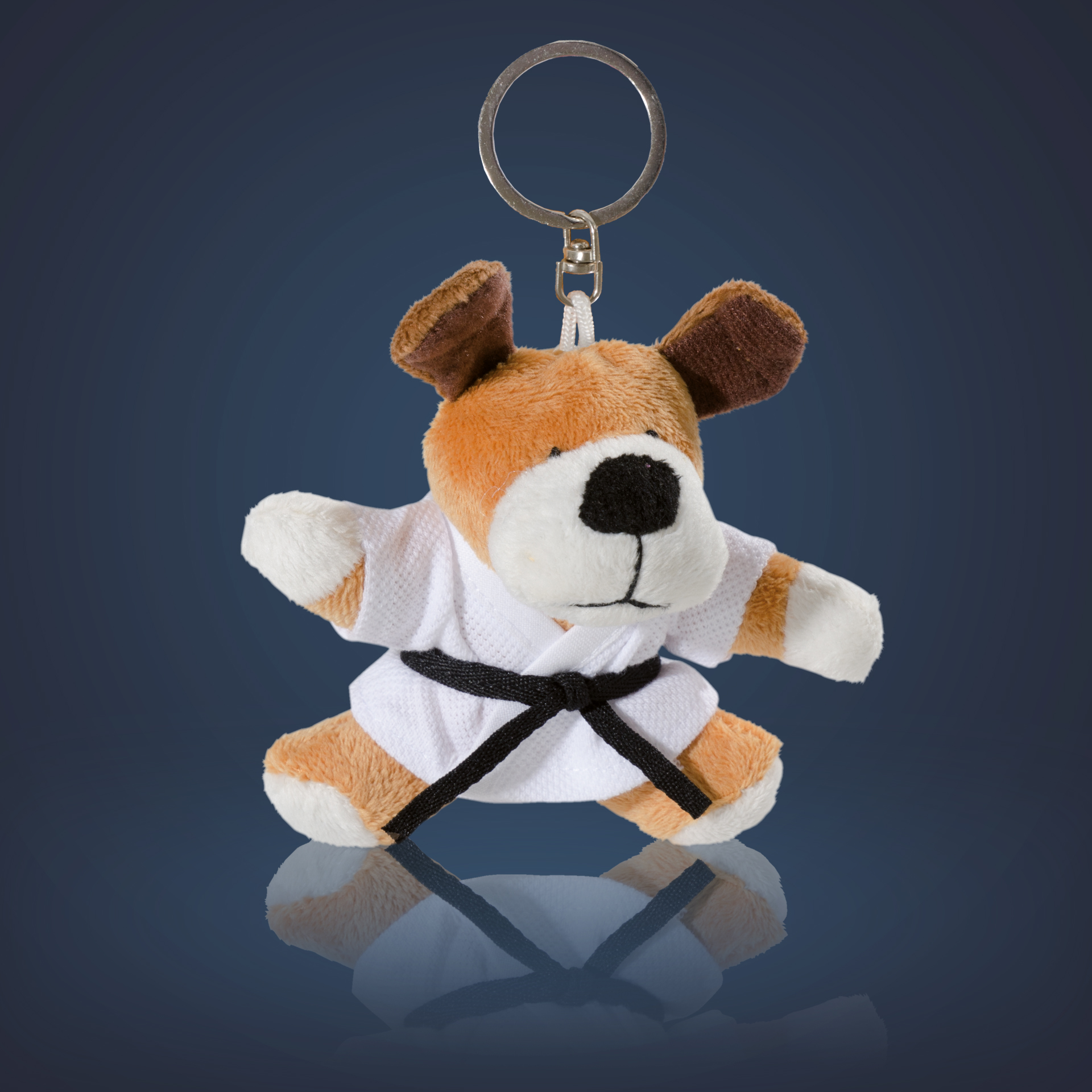 DANRHO Mini-Plüschtiere mit Schlüsselanhänger