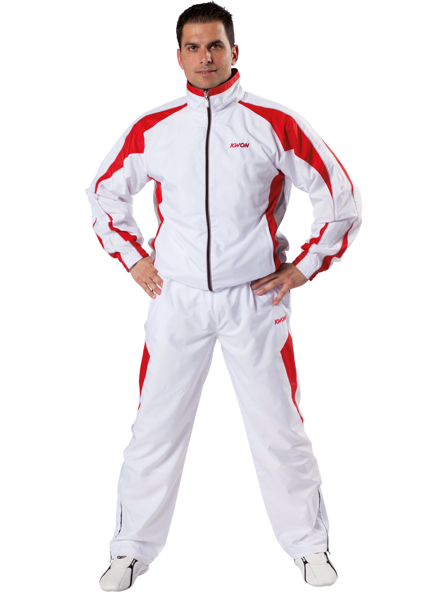 Trainingsanzug Performance Micro weiß